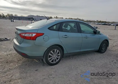 2012 Ford Focus Se z USA, uszkodzony, nr VIN 1FAHP3F23CL244291